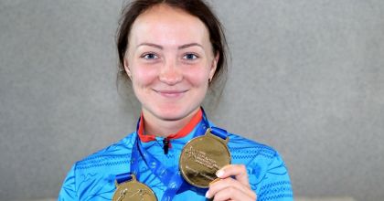 Ольга Силкина - гомельчанка стала чемпионкой мира по современному пятиборью.