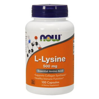 Now L-Lysine L-лизин 500 мг капсулы, 250шт.