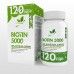 Biotin 5000 NaturalSupp (Hair, Skin & Nail Support) - 120 капсул