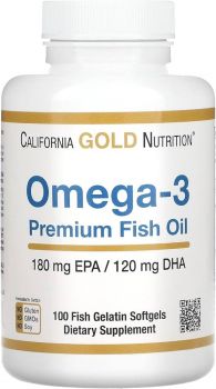 California Gold Nutrition омега-3