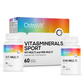 Комплекс витаминов и минералов VIT & MIN SPORT OSTROVIT 60 КАПСУЛ