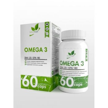 Омега-3 (Omega-3) NaturalSupp, 60 капсул