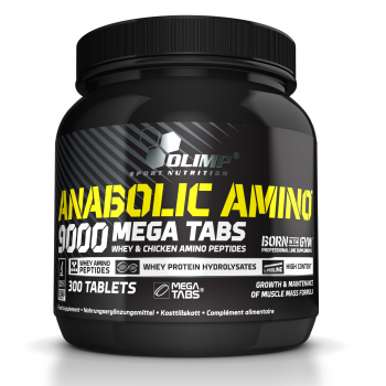 Anabolic Amino 9000 Mega Tabs 300 таблеток 