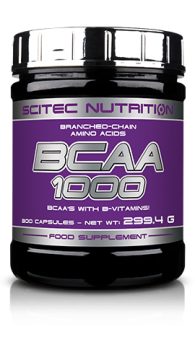SCITEC NUTRITION BCAA 1000, 300 КАПС