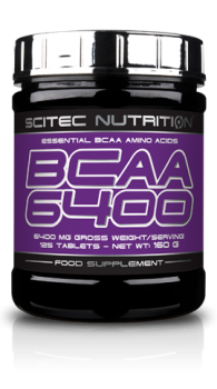 SCITEC NUTRITION BCAA 6400, 125 ТАБ.