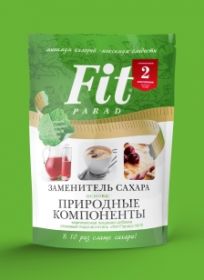 Заменитель сахара ФитПарад № 10, пакет 200г